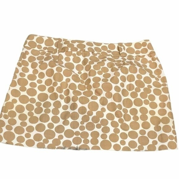 J.Crew Deco Dot Mini Pencil Skirt Size 8 - Picture 2 of 8